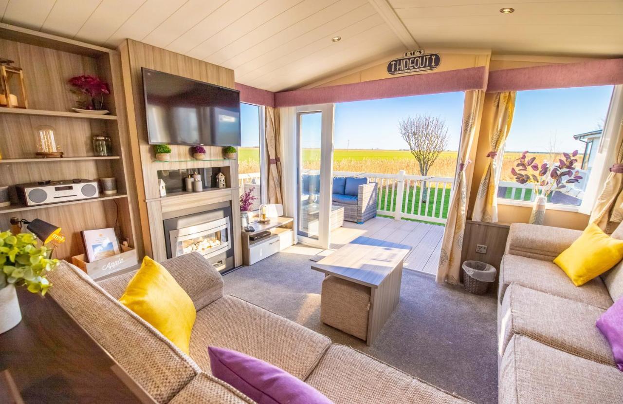 Sea 'N' Stars Platinum Plus Holiday Home With Views, Free Wifi And Netflix Camber Exteriér fotografie